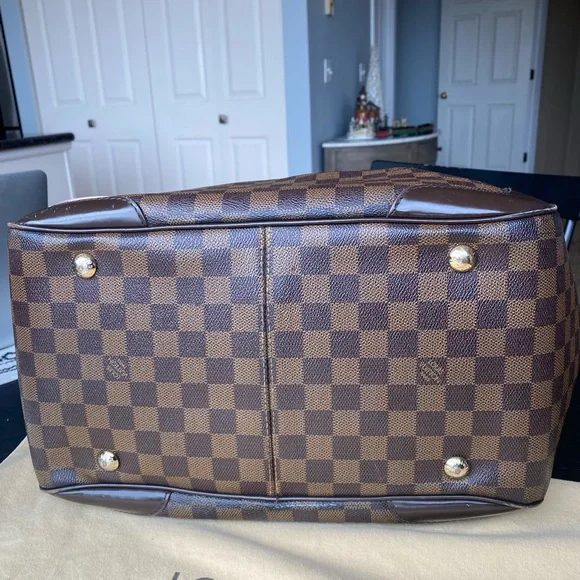 AUTHENTIC Louis Vuitton Verona MM Damien Ebony shoulder handbag - Picture 8 of 16